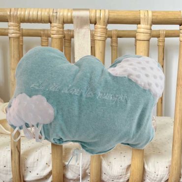 un coussin nuage qui fait de la musique