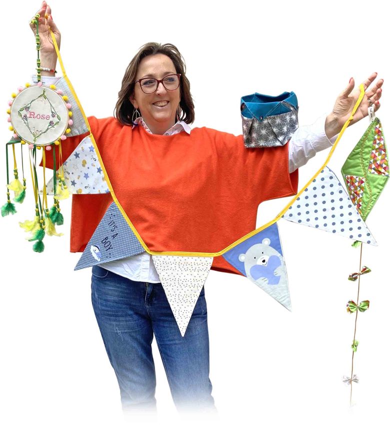 fabienne attrait fabrique des cadeaux de naissances en Bretagne