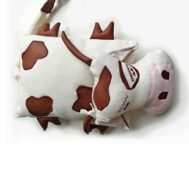 doudou vache tout doux et réconfortant