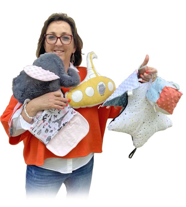 fabienne attrait créatrice de douous faits main