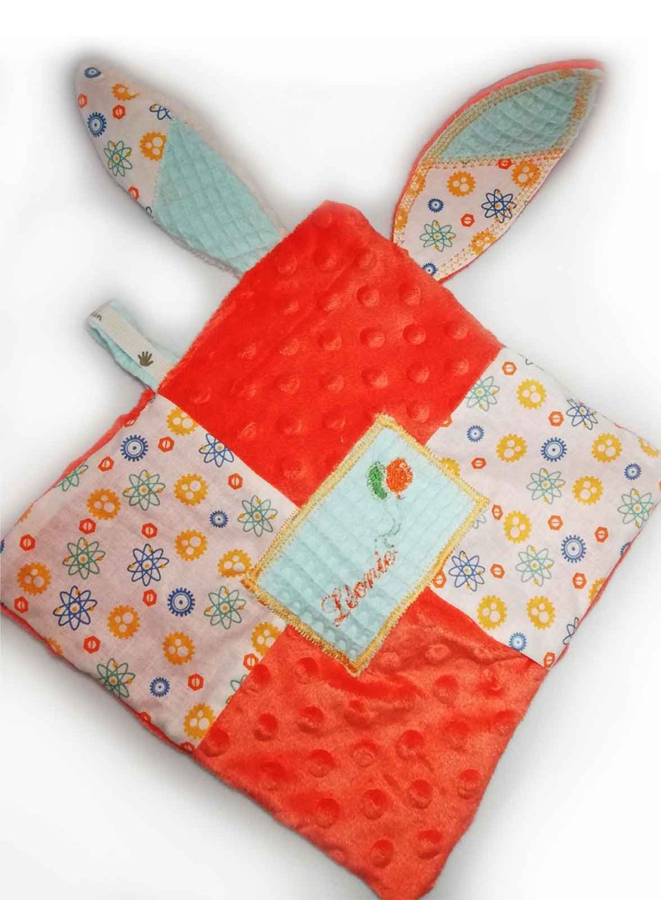 le doudou personnalisé avec le prénom du bébé